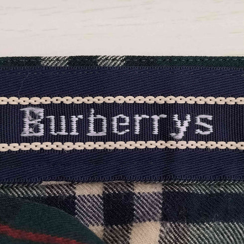 バーバリーズ BURBERRYS 90s 緑タグ ノバチェック 巻きスカート レディース import:L
